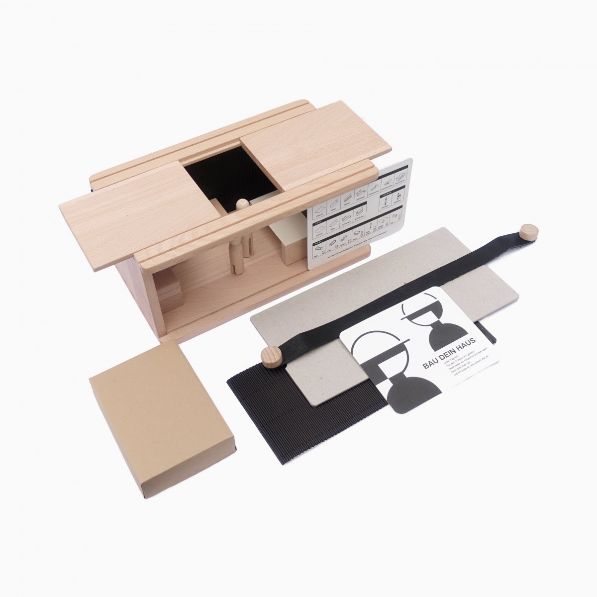 EINFACHDESIGN Puppenhaus zum Weiterbauen und Mitnehmen für kleine und große Architekt*innen