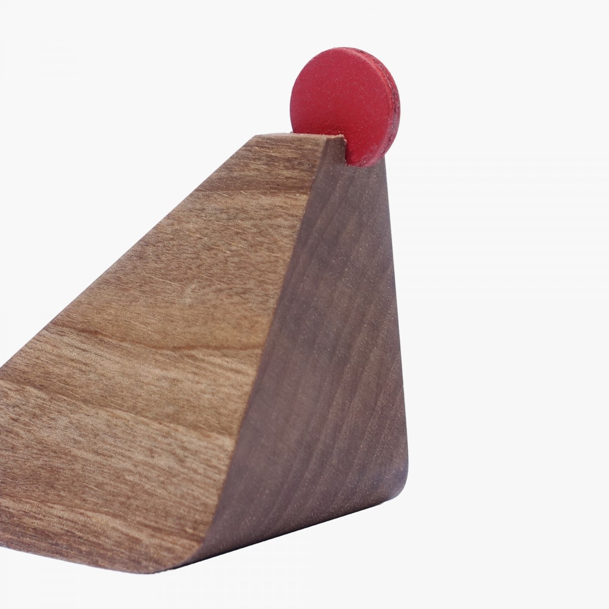 EINFACHDESIGN Deko Holzhuhn aus Nussbaum