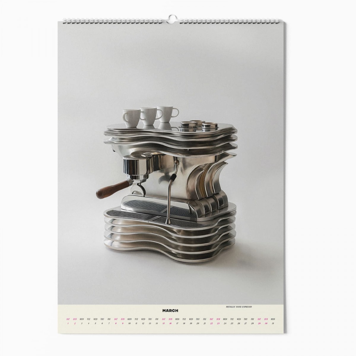 "Espresso Fantasia" Fotokalender 2025 by Tina Bobbe