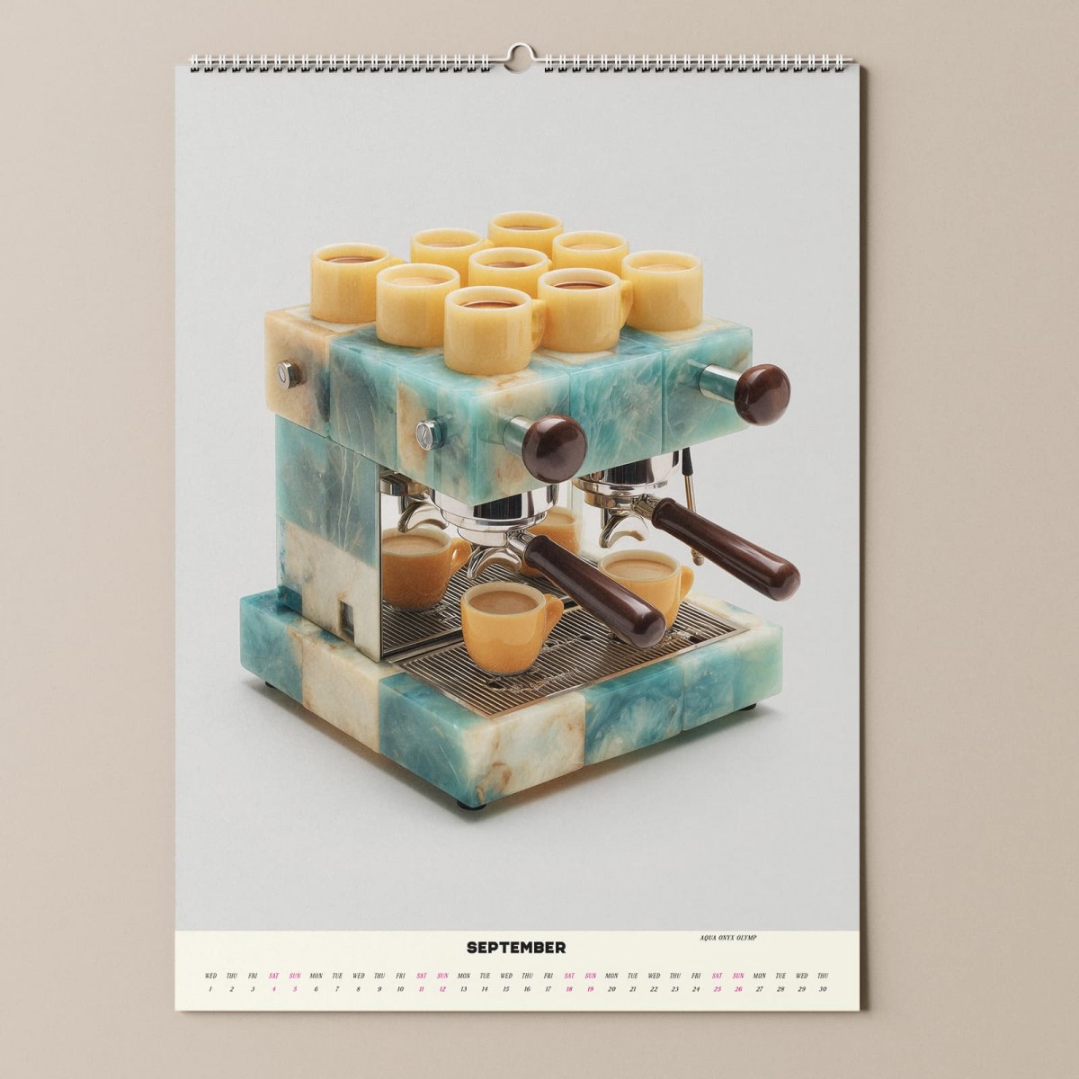 "Espresso Fantasia" Fotokalender 2027 by Tina Bobbe