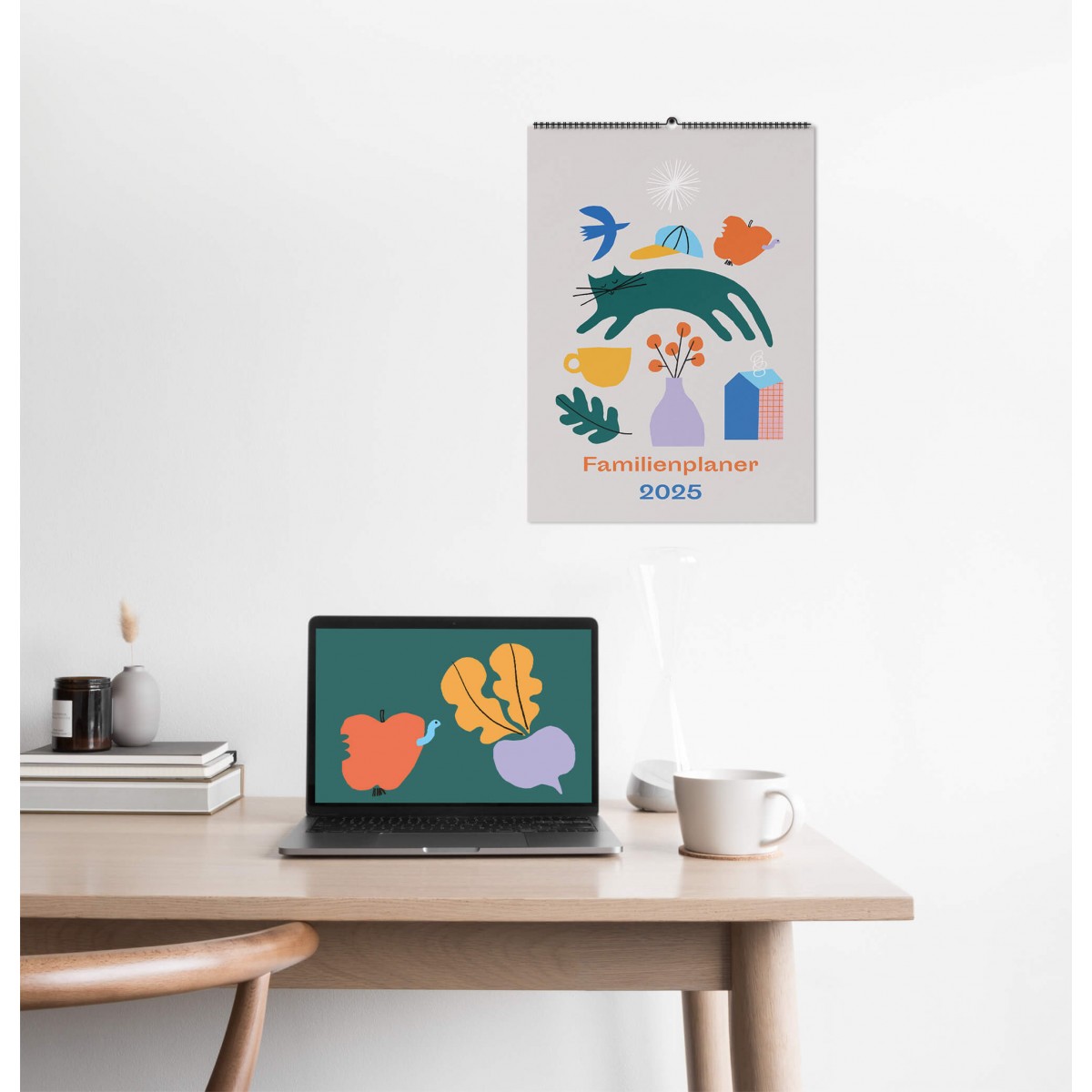 Familienplaner 2025 (DIN A3) / fidu—fine paper goods