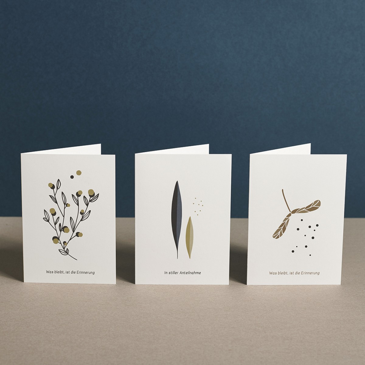Family Tree Shop / Trauerkarten-Set mit Umschlägen