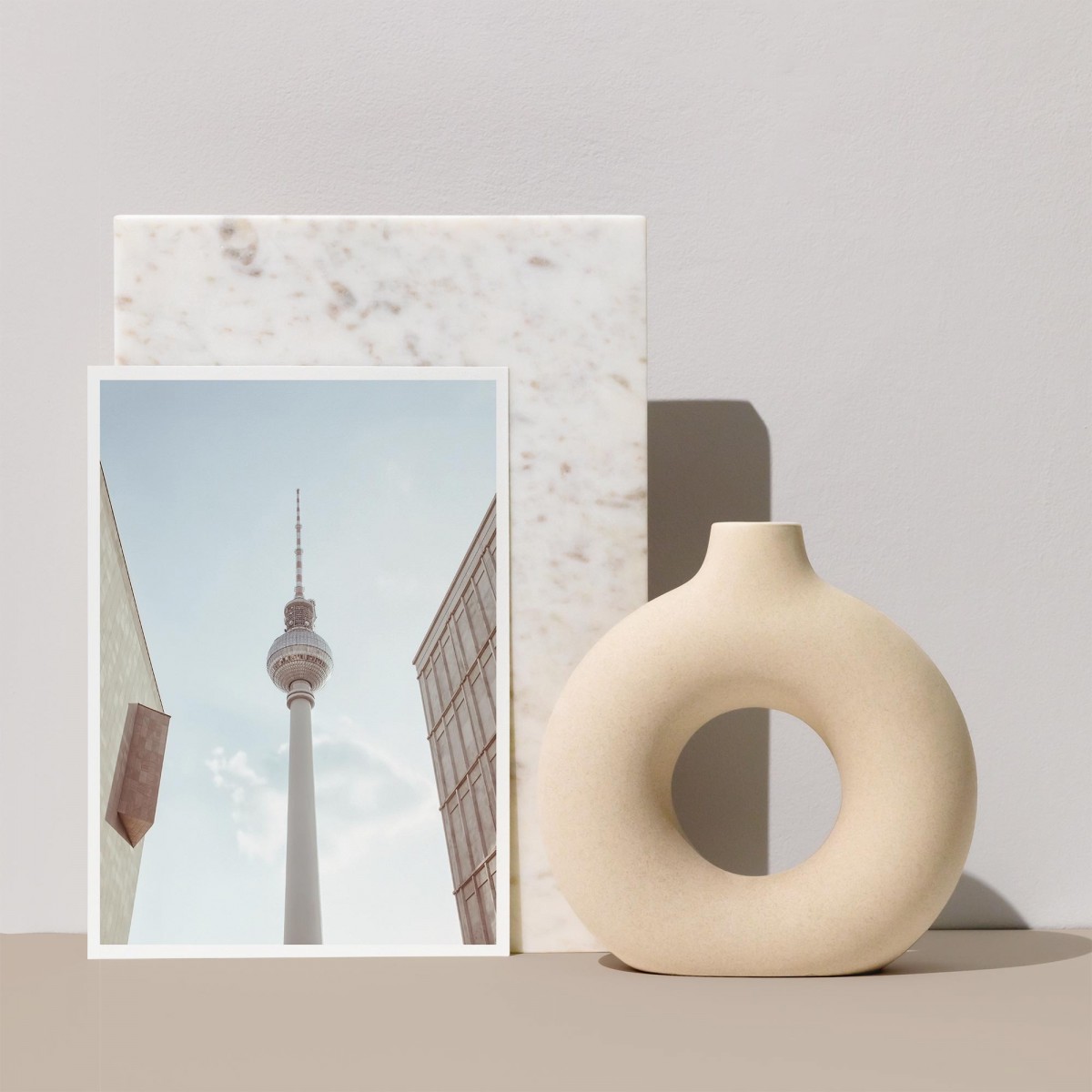 Amy & Kurt Berlin A4 Artprint "Fernsehturm Berlin"