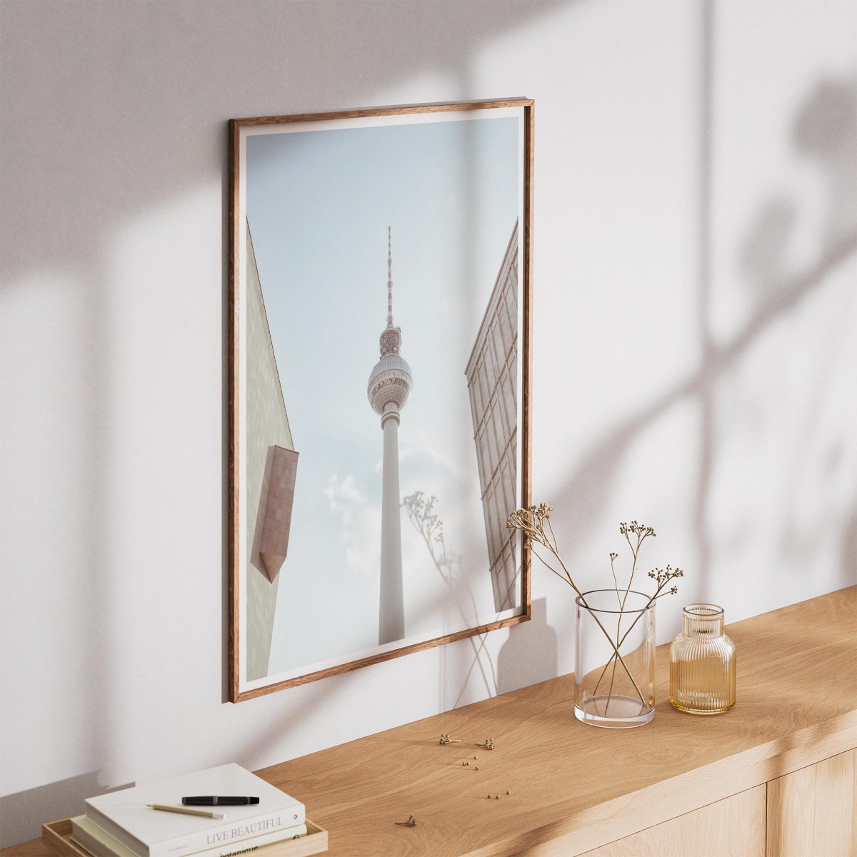 Amy & Kurt Berlin A4 Artprint "Fernsehturm Berlin"