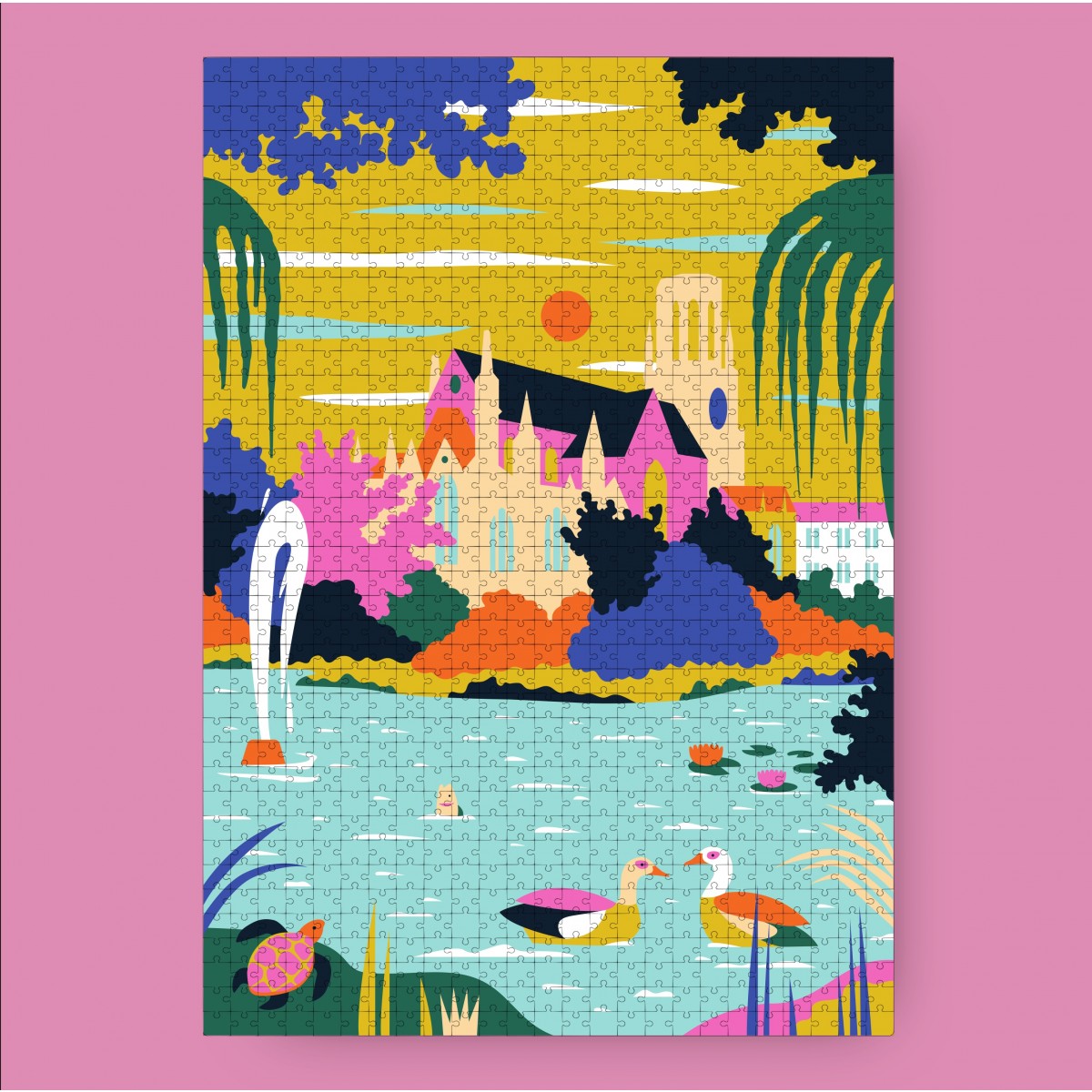 Das Puzzle Kollektiv - Puzzle "Feuersee" 1000 Teile