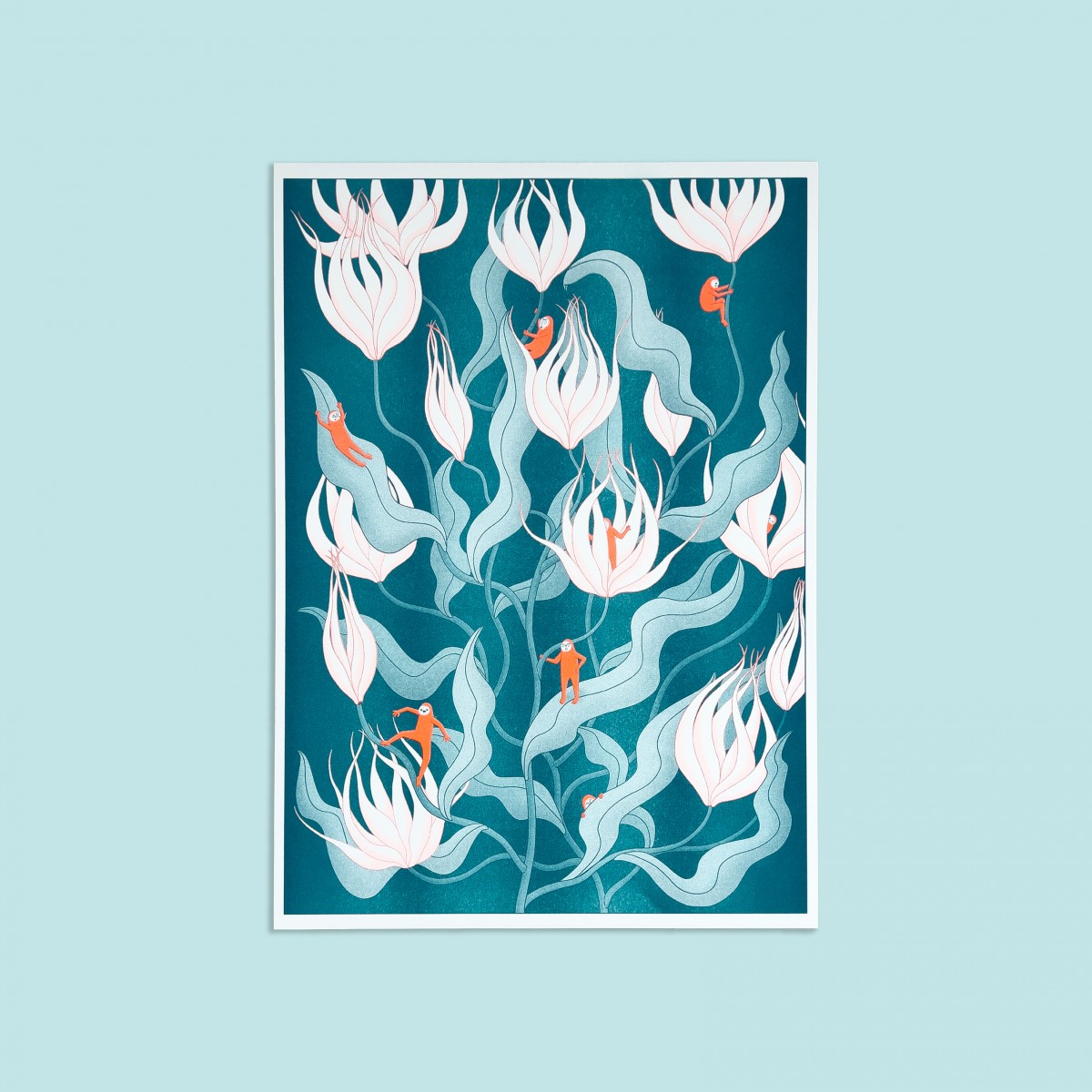 The Naughty District - Print »Floral Tales«, DINA3