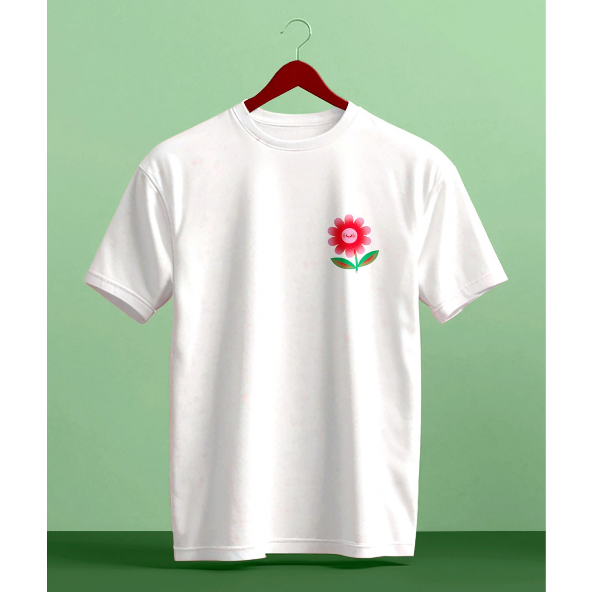 Martin Krusche - T-Shirt white »Flower Ultras«
