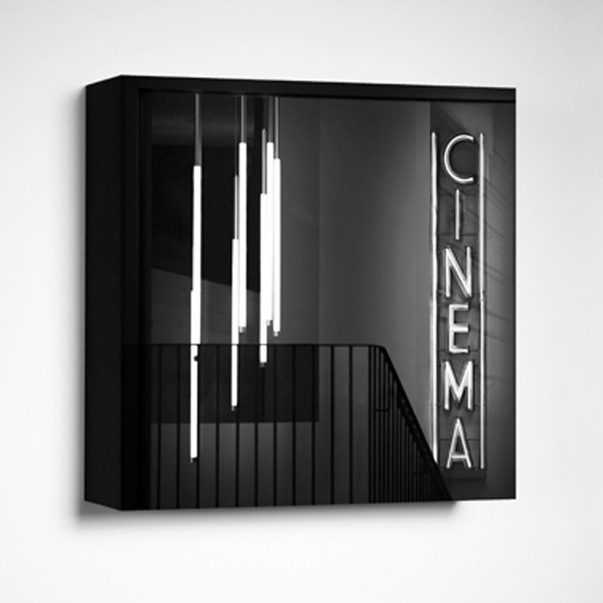 FrankfurterBubb CINEMALimited Edition schwarz-weißFoto-Kachel