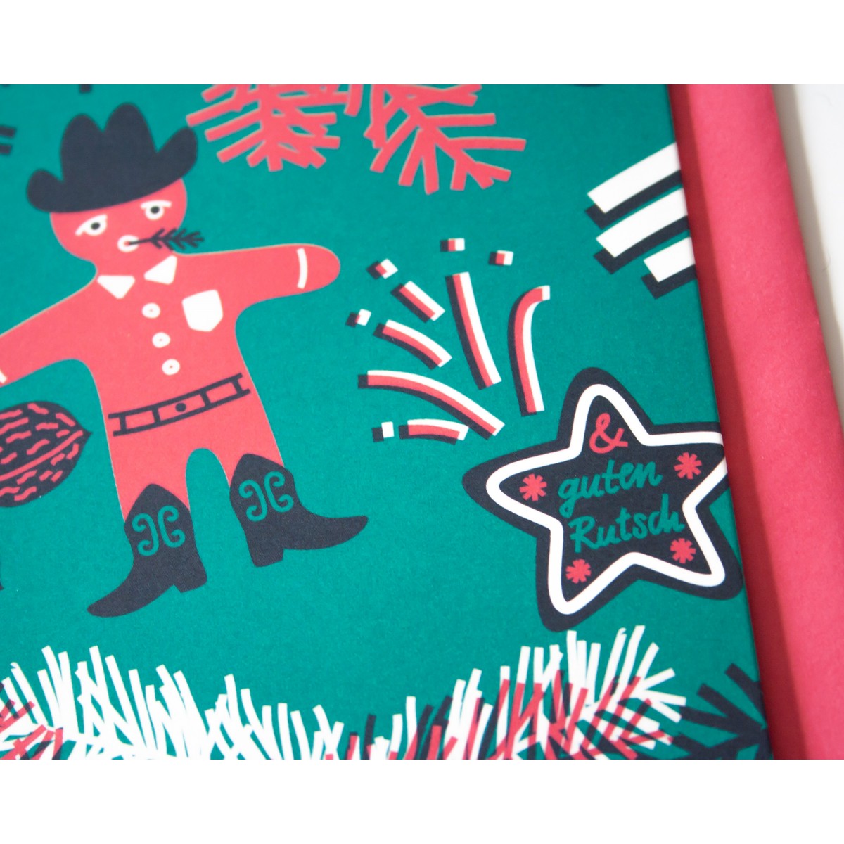 3er Set Weihnachtskarten »Frohes Fest« // Papaya paper products