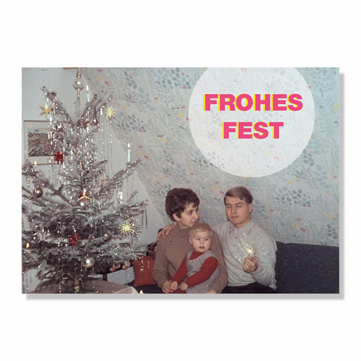 ZEITLOOPS Postkarte "Frohes Fest"