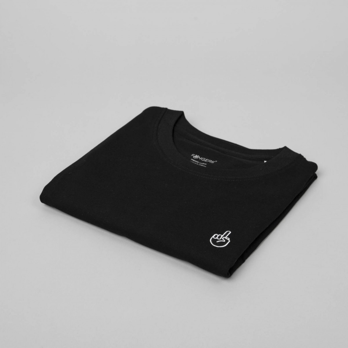 Fyngers - T-Shirt F*CK YOU aus Bio-Baumwolle - schwarz