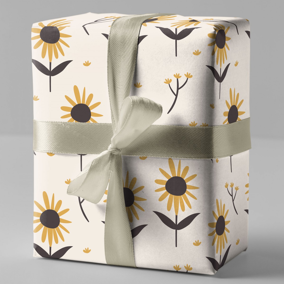 Geschenkpapier - Sonnenblumen - Nr. 234 - Naturbedacht