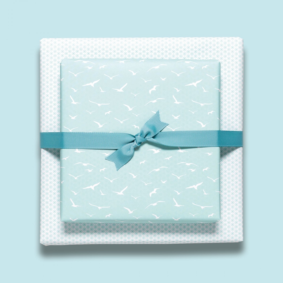 Mint Geschenkpapier "Möwen" - 5 Bogen - My Pretty Circus