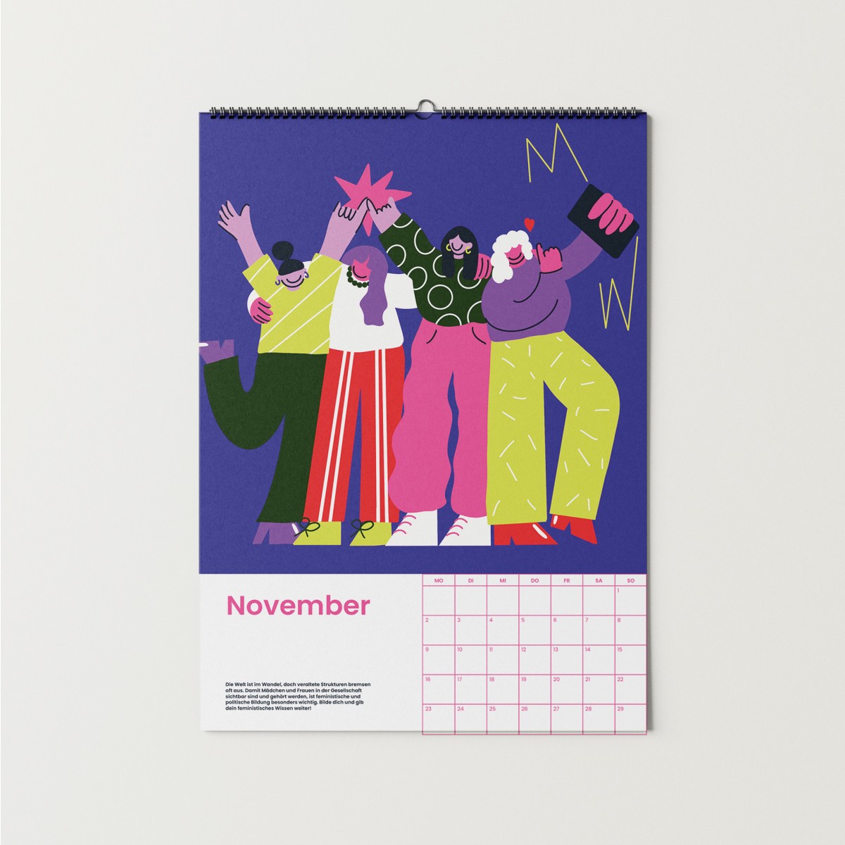 Girls in Motion Kalender 2026 A4