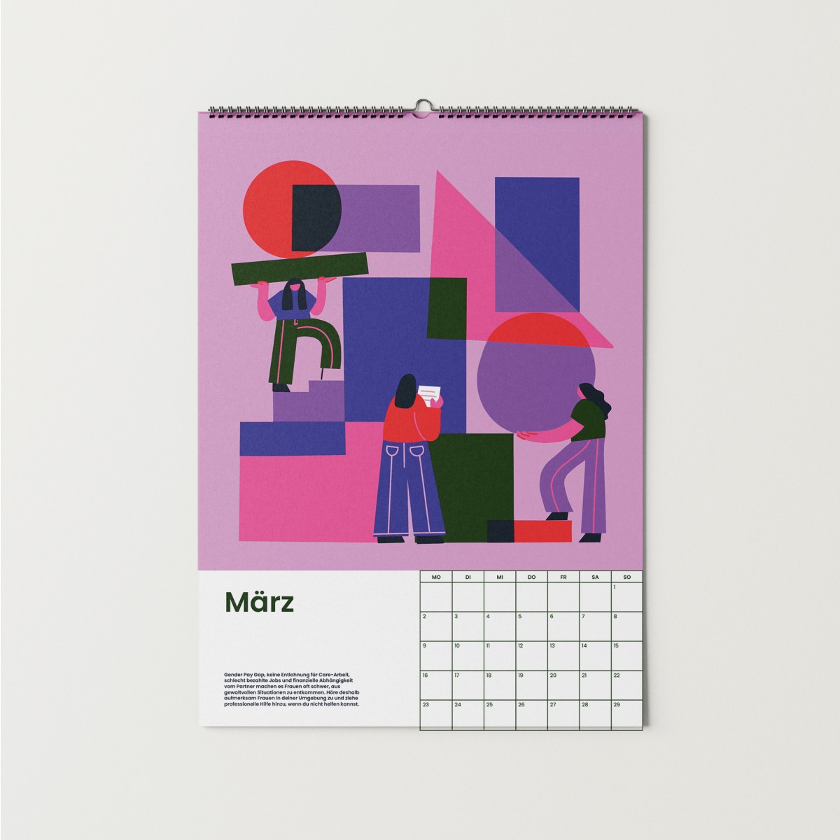 Girls in Motion Kalender 2026 A4