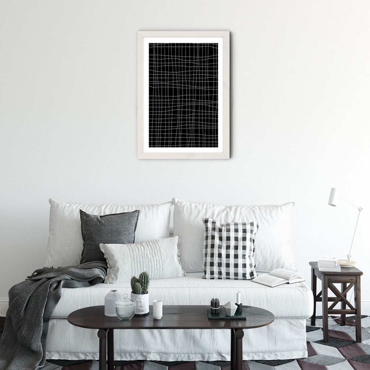 nahili ARTPRINT/POSTER grid - black" (DIN A1/A3 & 50x70cm) Grafik nahili ARTPRINT/POSTER grid - black" (DIN A1/A3 & 50x70cm) Grafik