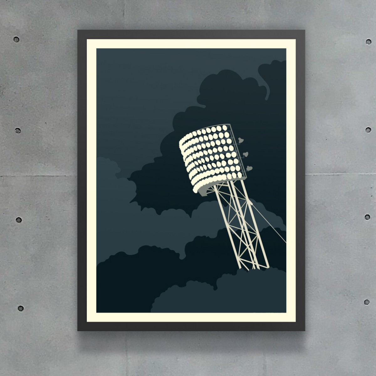 Fine Art Print MÜNCHNER STERN von HANDS OF GOD