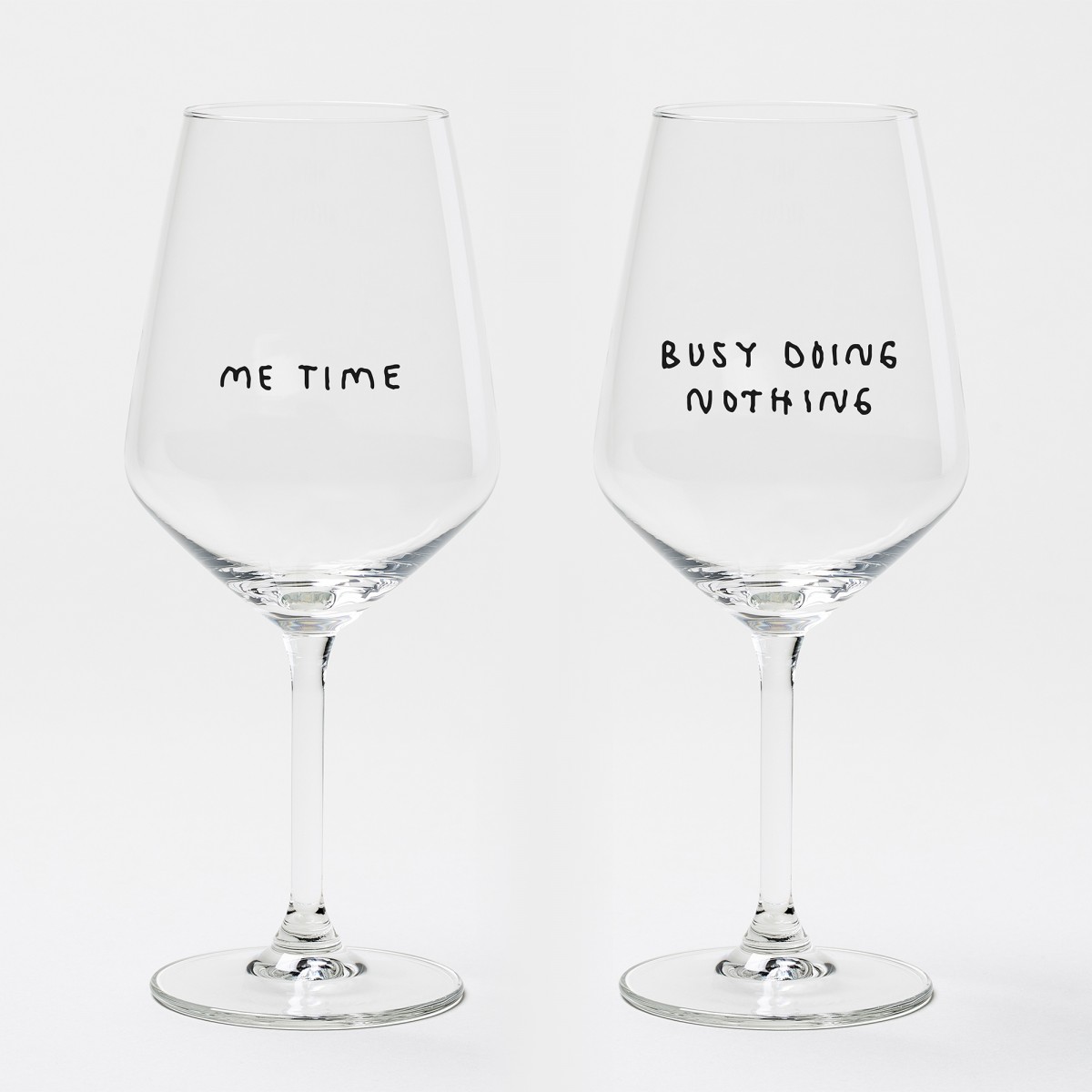 "Self Care" Weinglas-Bundle by Johanna Schwarzer × selekkt