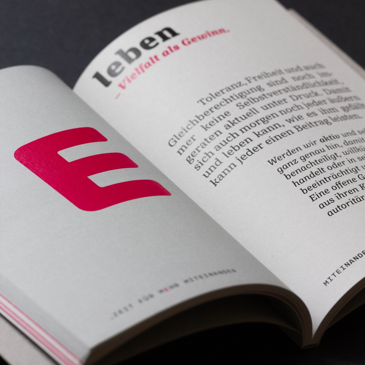 Zeit für mehr Miteinander