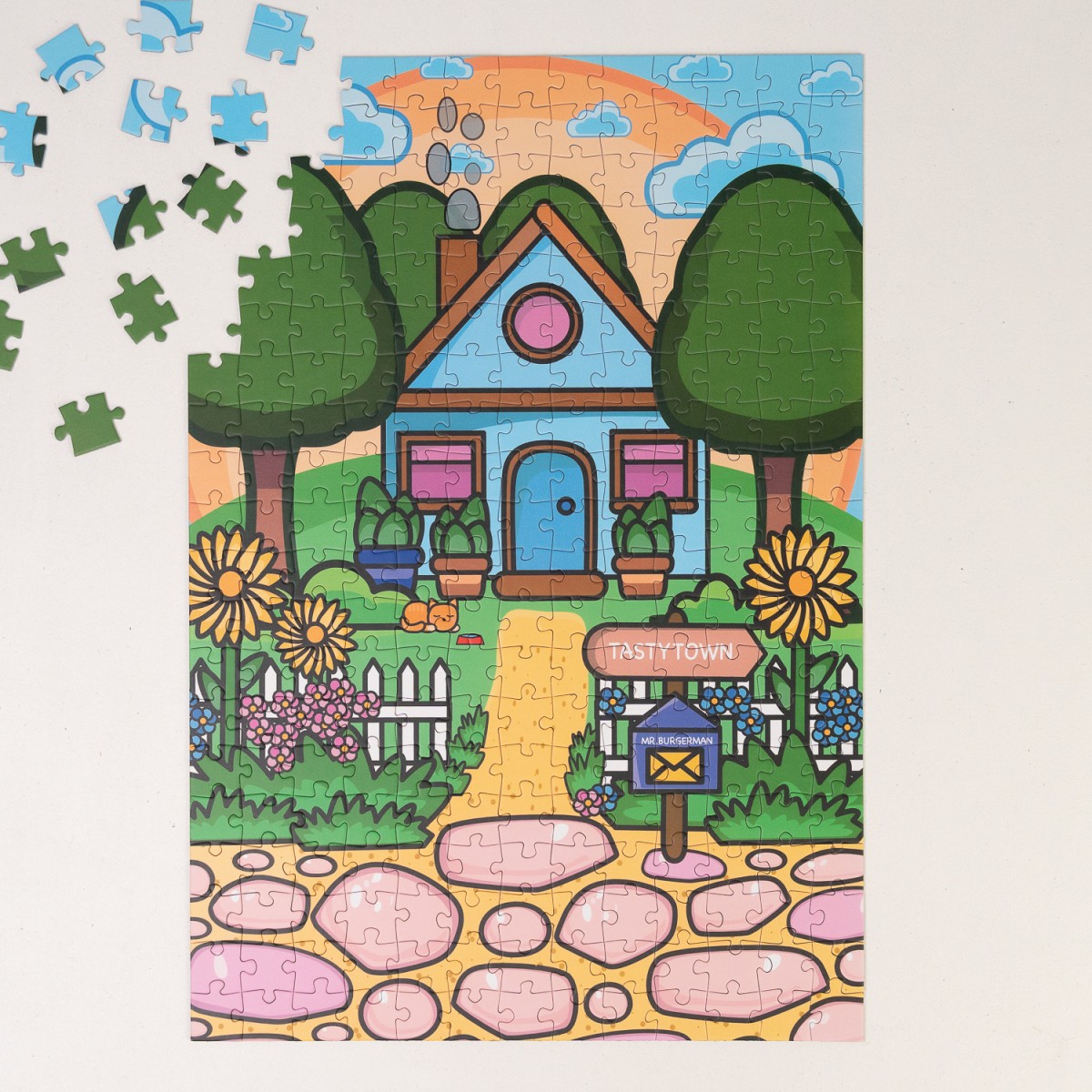 PARIS und HOME SWEET HOME , 2x 260 Teile in einer Box