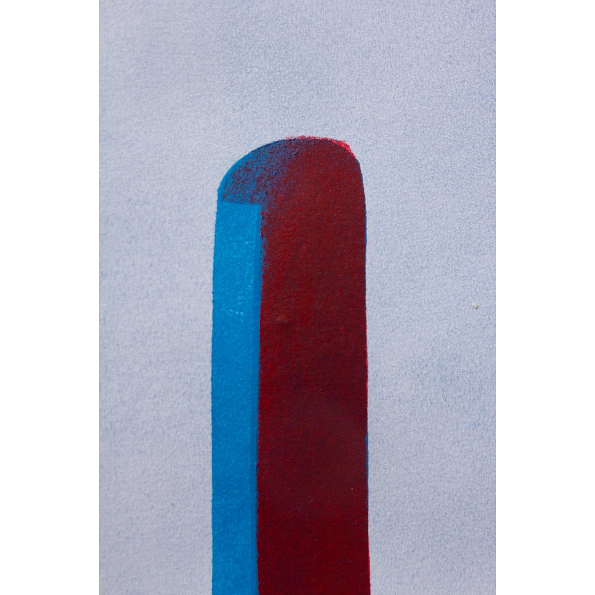Martin Krusche, Schablonendruck »House«, 29,7x42cm (DINA3)