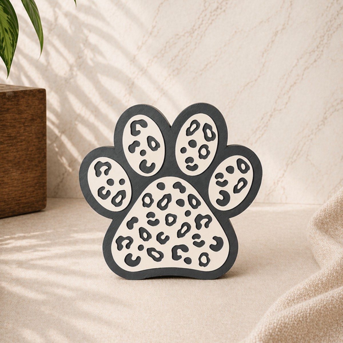 frido and me. | Hundepfote Deko | modernes Wohnaccessoire für Hundeliebhaber