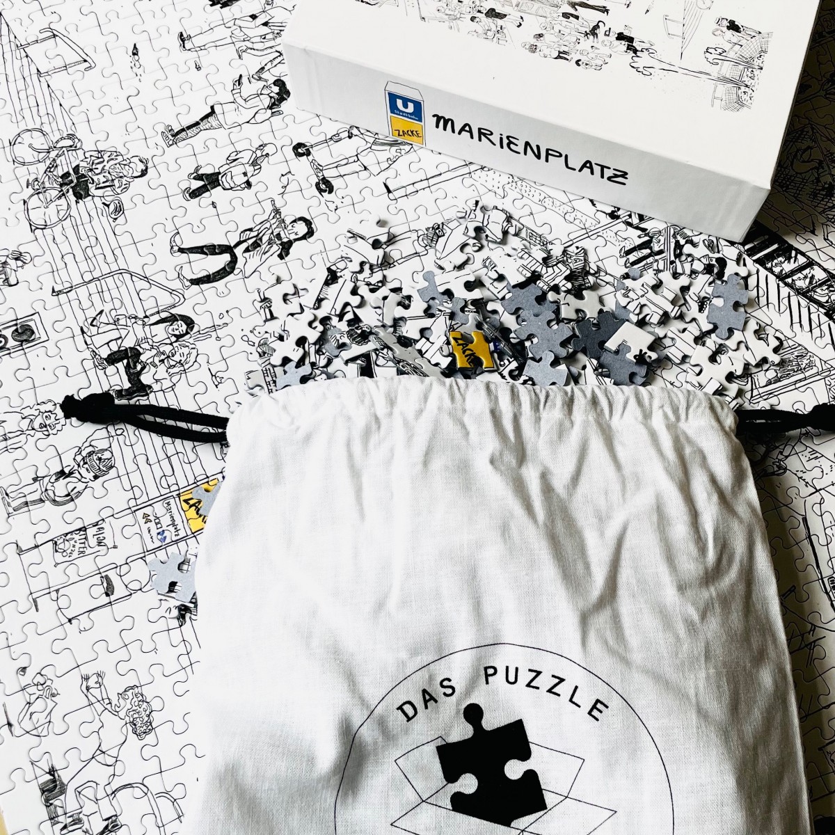Das Puzzle Kollektiv - Puzzle "Marienplatz" 1000 Teile