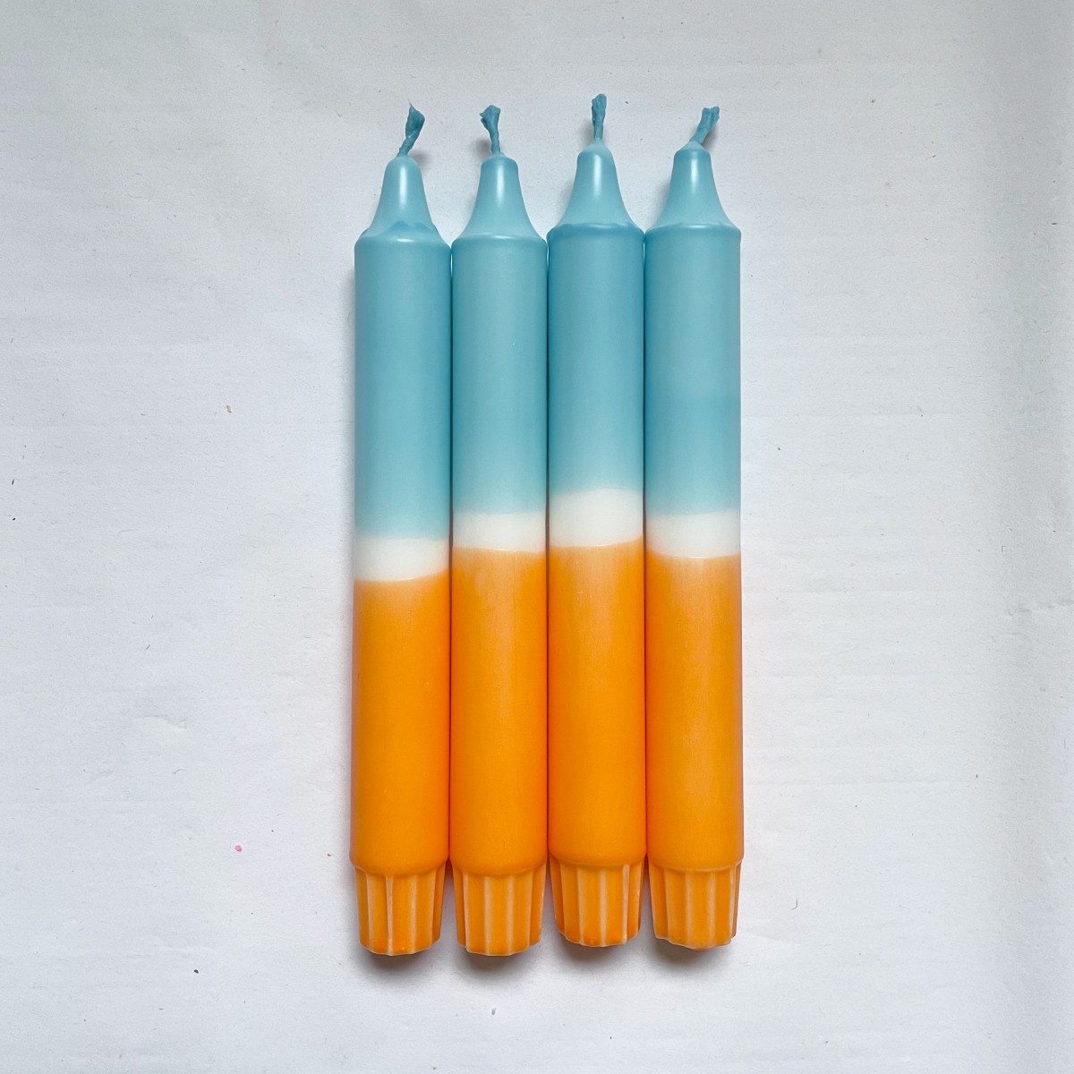 Hej Candles | Dip Dye Candle x Blau Orange