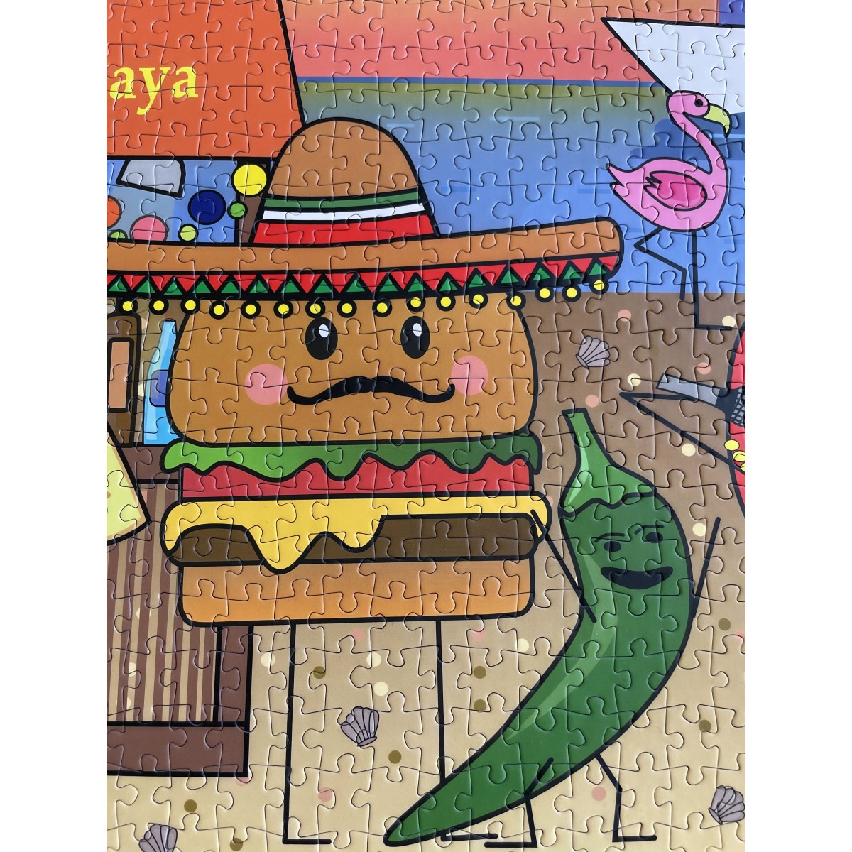 SUNSHINE PUZZLES, CABANA DE PLAYA, 1000 TEILE PUZZLE