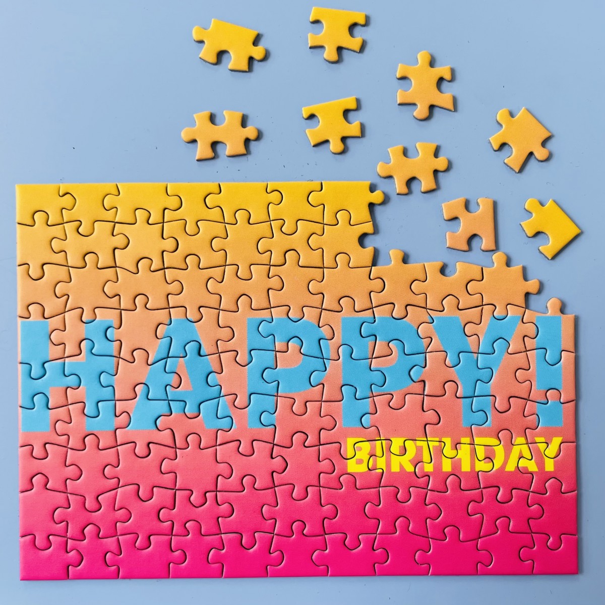 SUNSHINE PUZZLES, 99 TEILE MINI PUZZLE MIT POSTKARTE