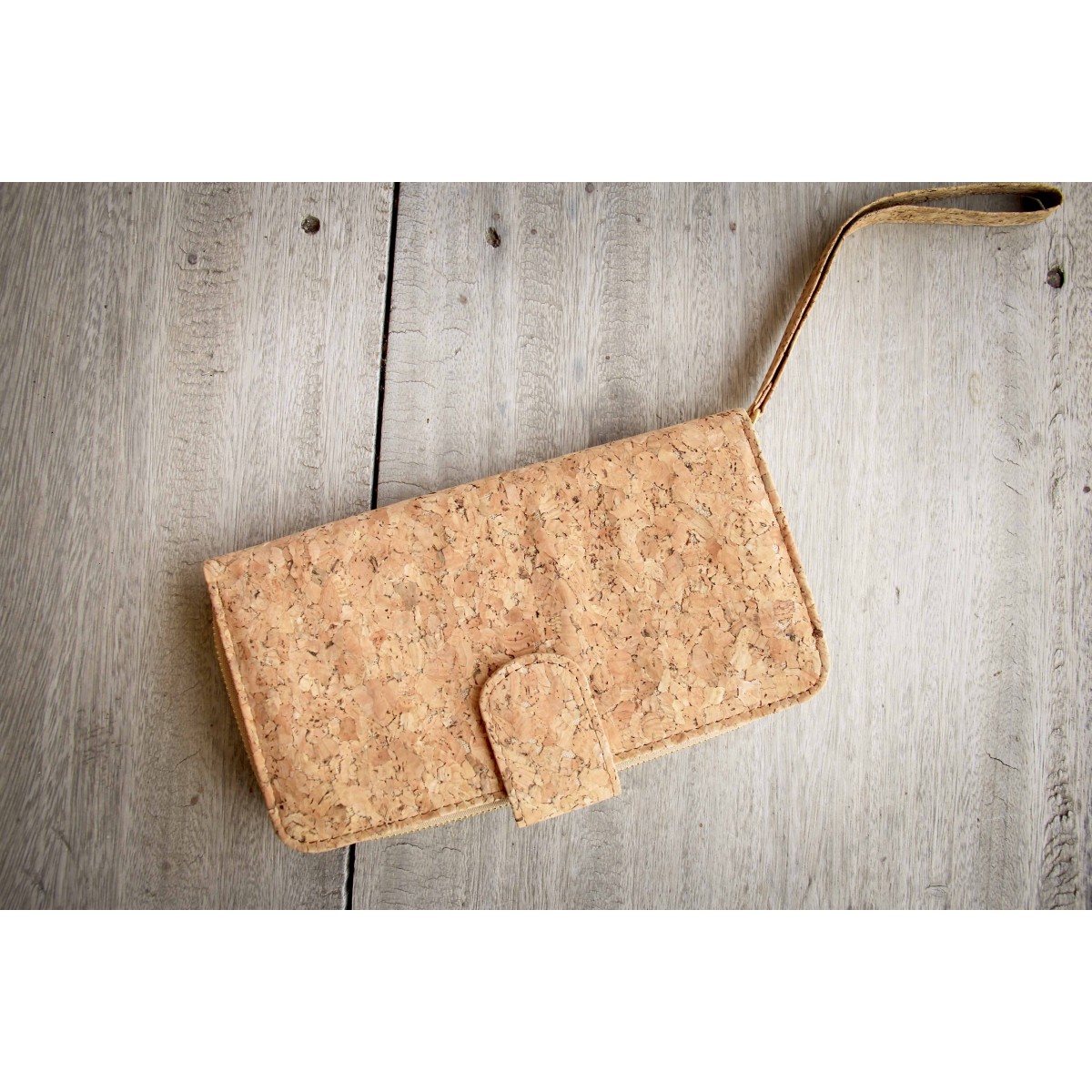 Portemonnaie / Brieftasche aus Kork, natur BY COPALA