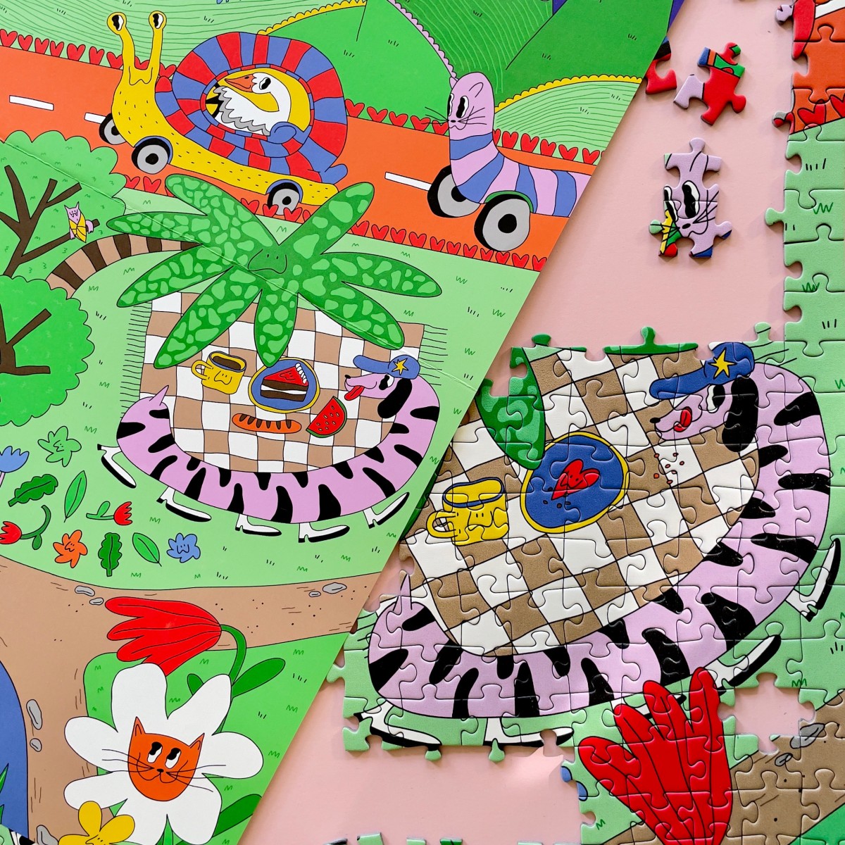 Das Puzzle Kollektiv - Puzzle "5 SECONDS LATER" 1000 Teile