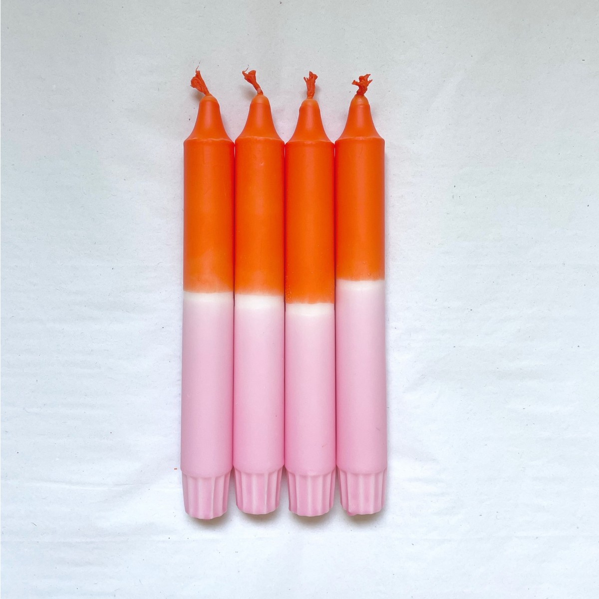 hej candles | Dip Dye Kerzen x Rosa Orange