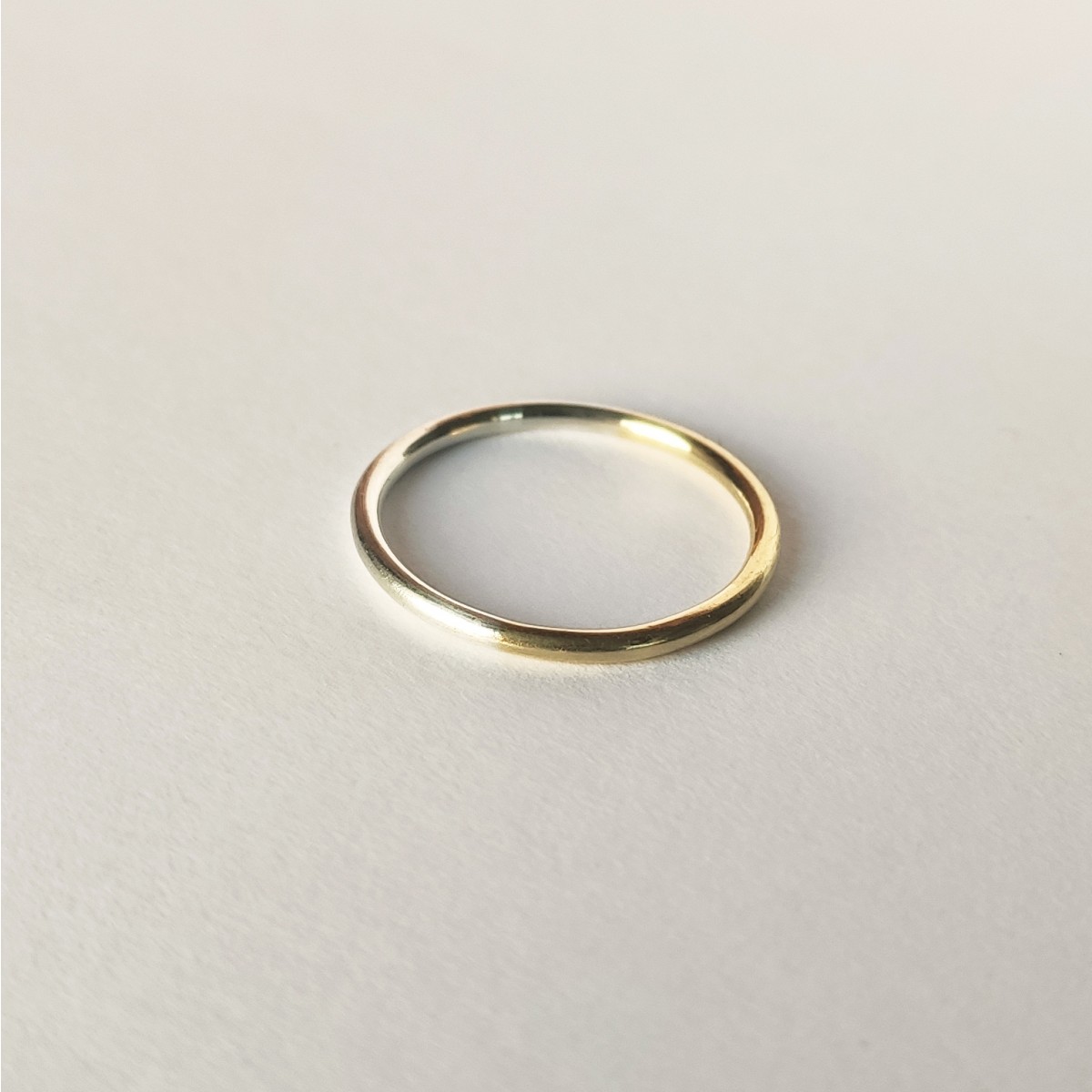 BICOLOR Ring, 585 Gold, 925 Silber - CHIARAMITCH