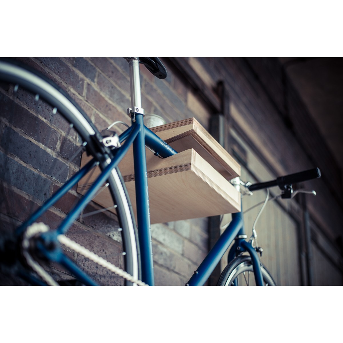 FRIEDRICH Fahrrad Wandhalterung aus Holz