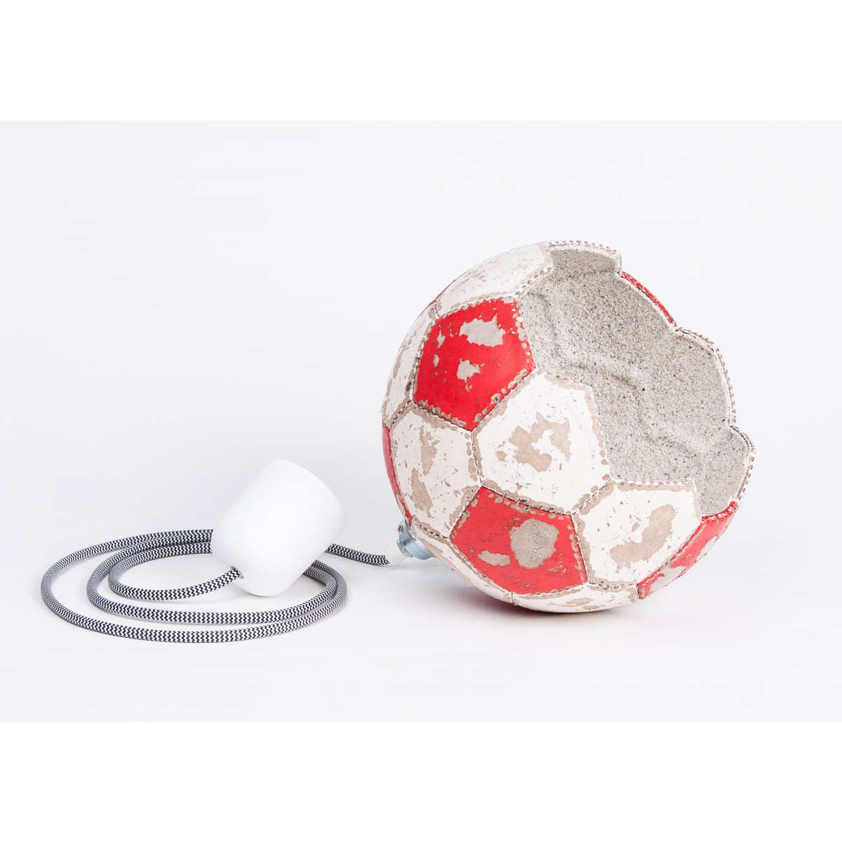 Karolchicks Fussball Lampe Upcycling