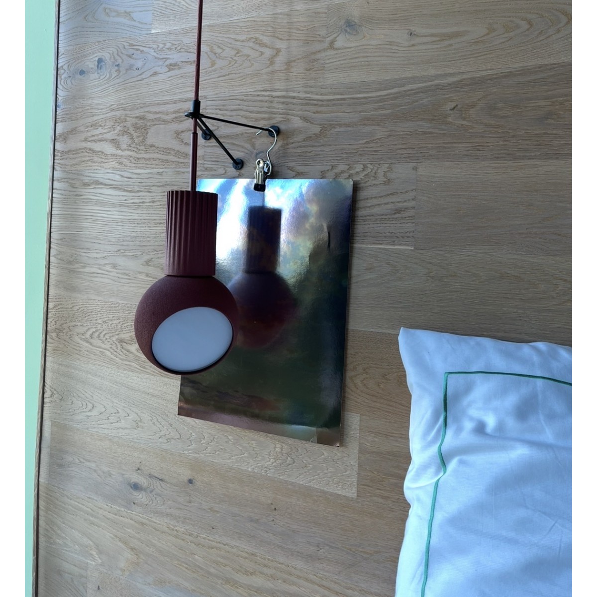 POSTER SUNRISE CHROM – Druck auf Spiegelkarton von not white studio