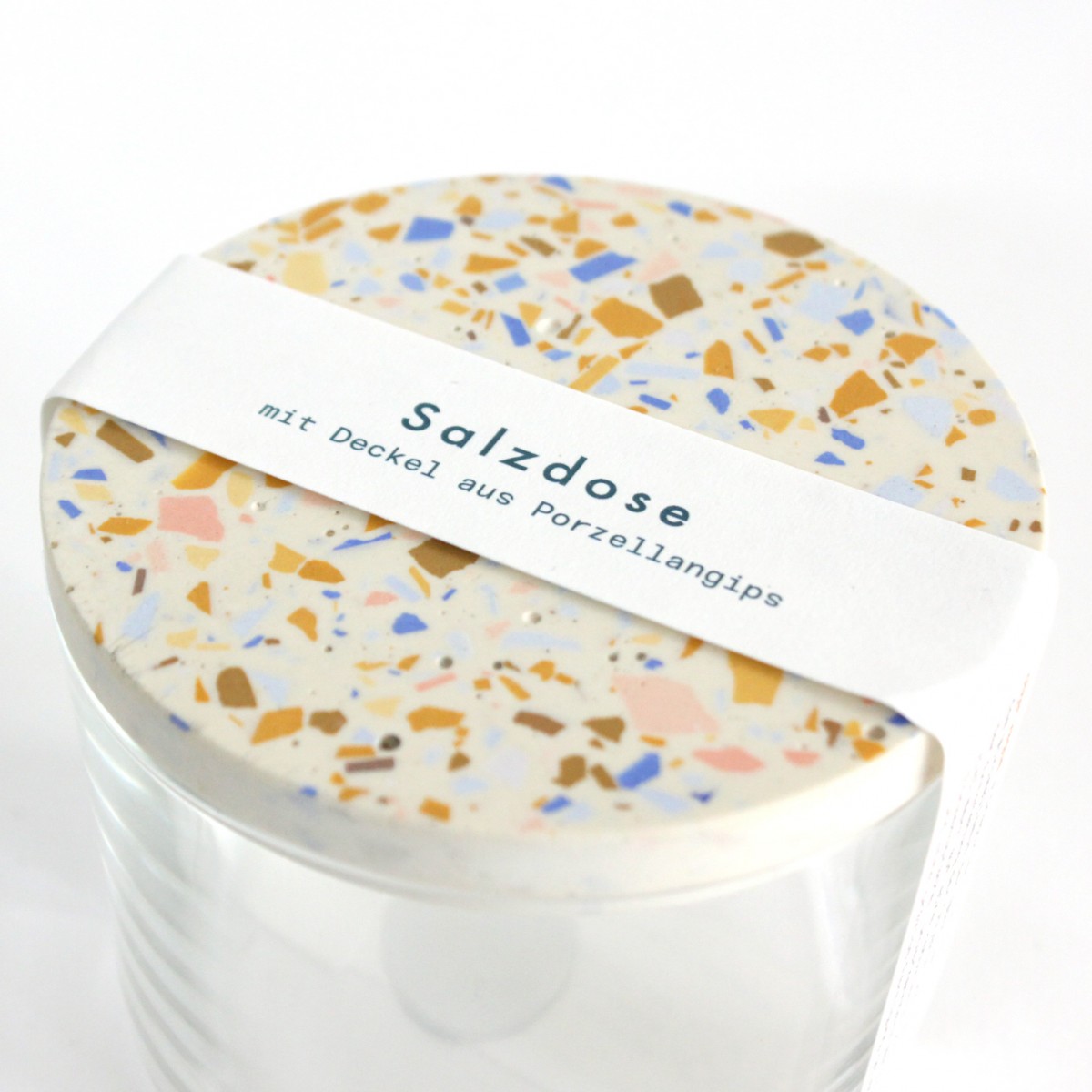 Salzdose / Creme-ocker / 220ml / objet vague
