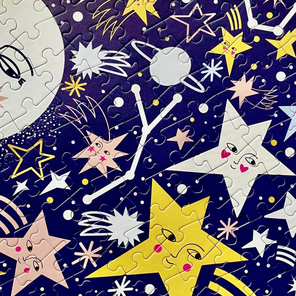 Das Puzzle Kollektiv - Puzzle "Zoom To The Moon" 200 Teile