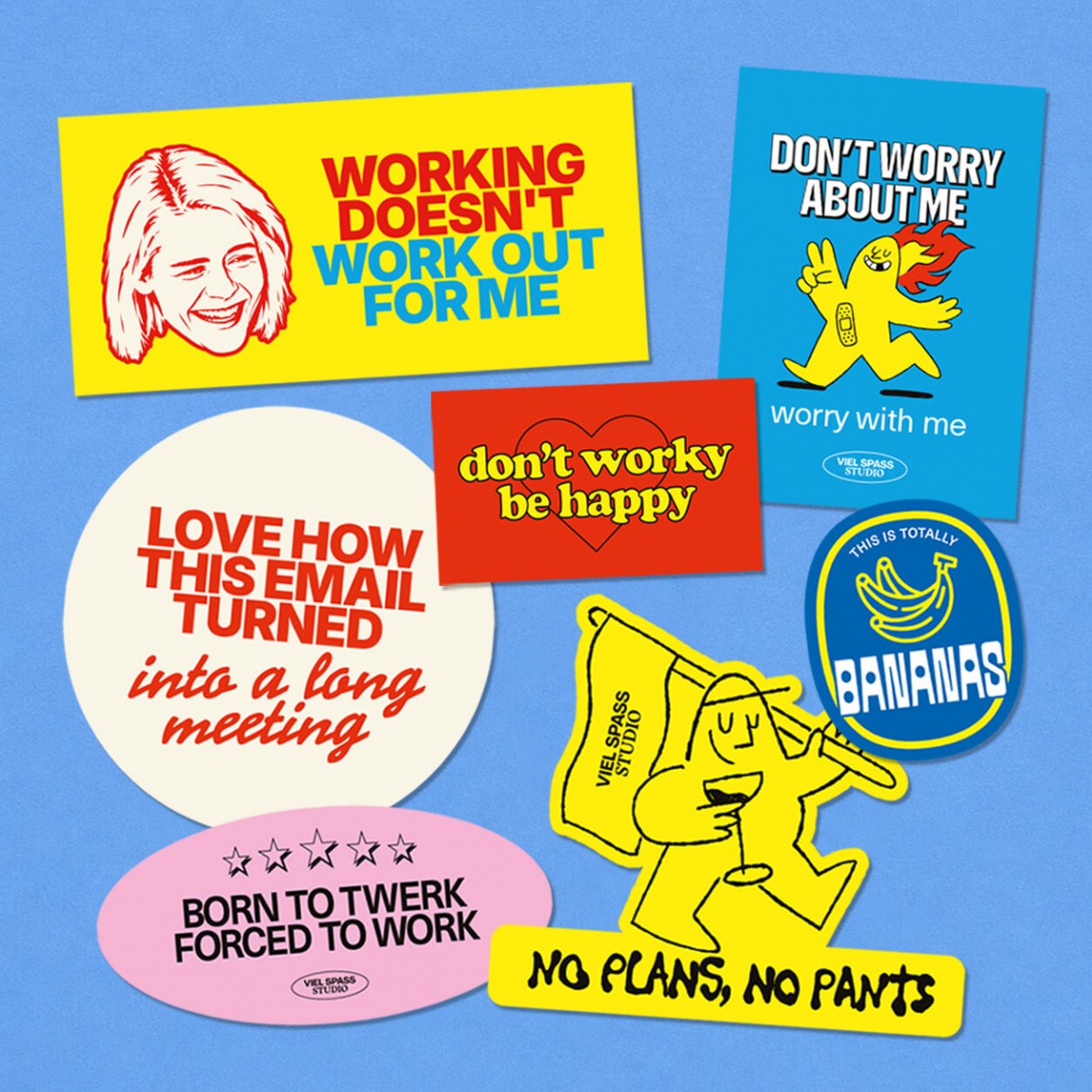 Laptop Stickerset – studio ciao