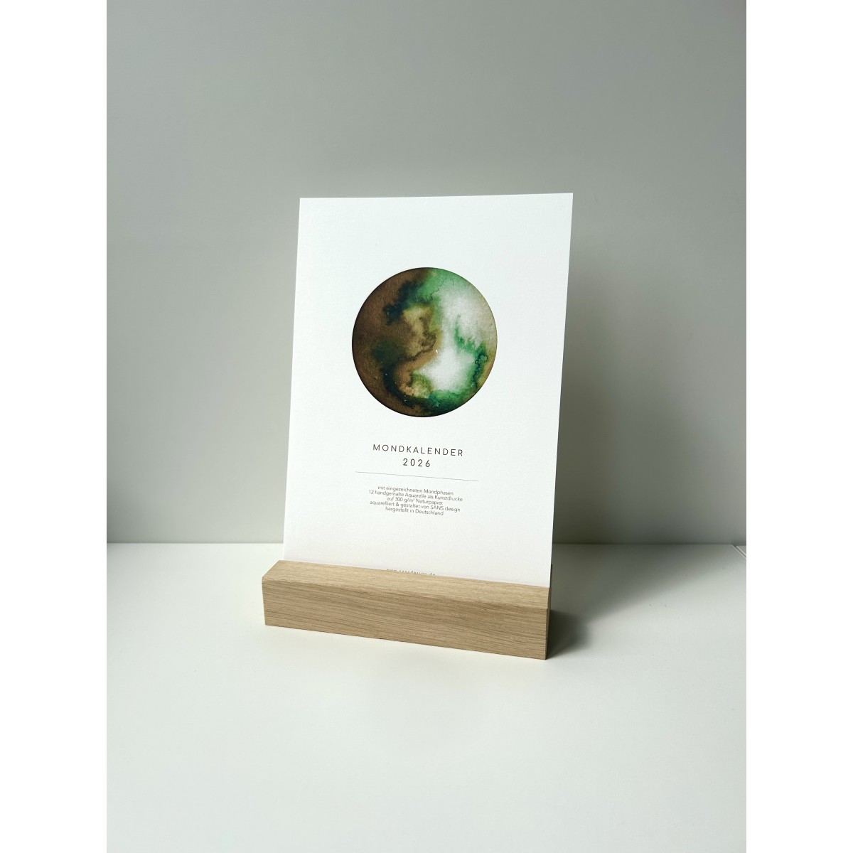 Mondkalender 2026, Tischkalender - SANS.