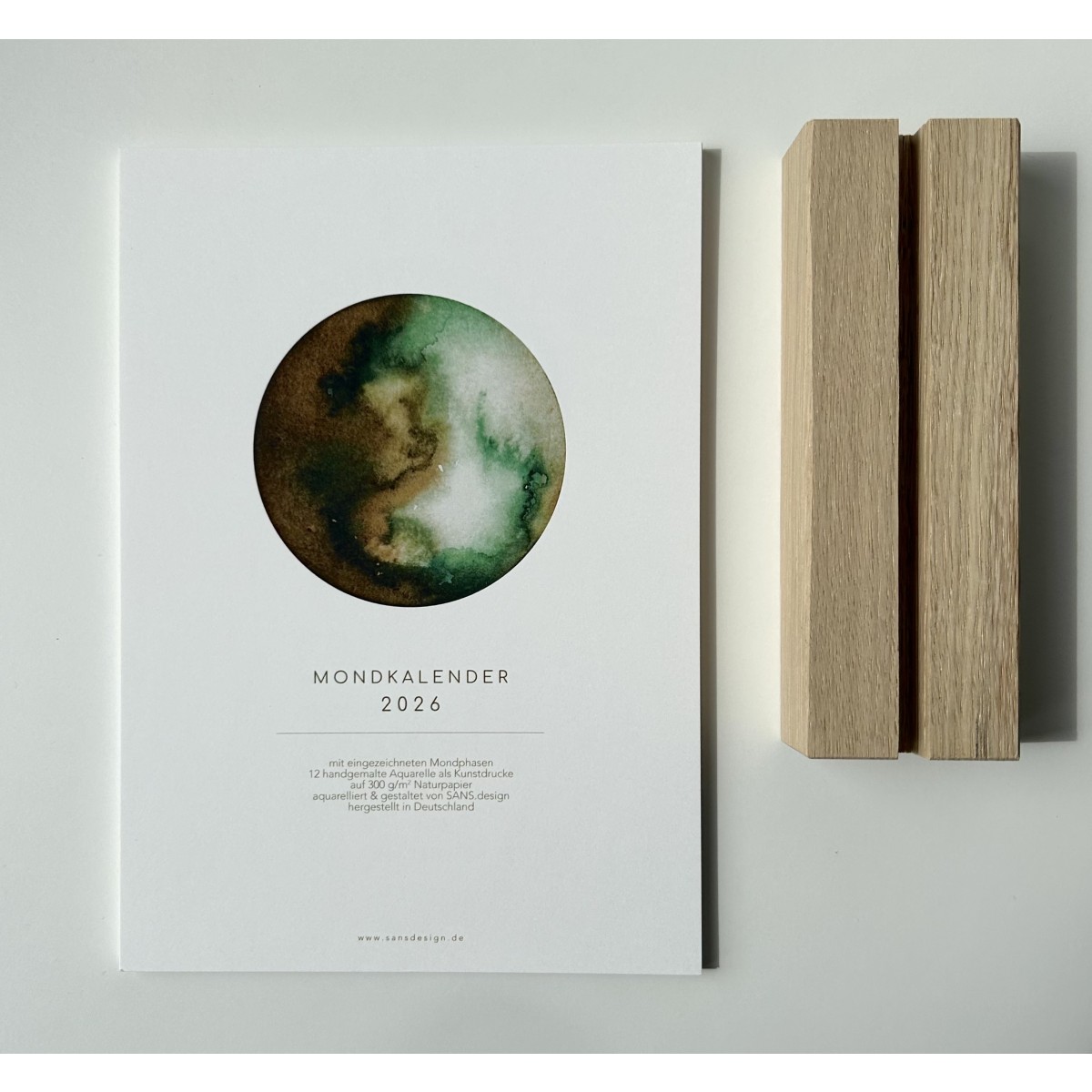 Mondkalender 2026, Tischkalender - SANS.