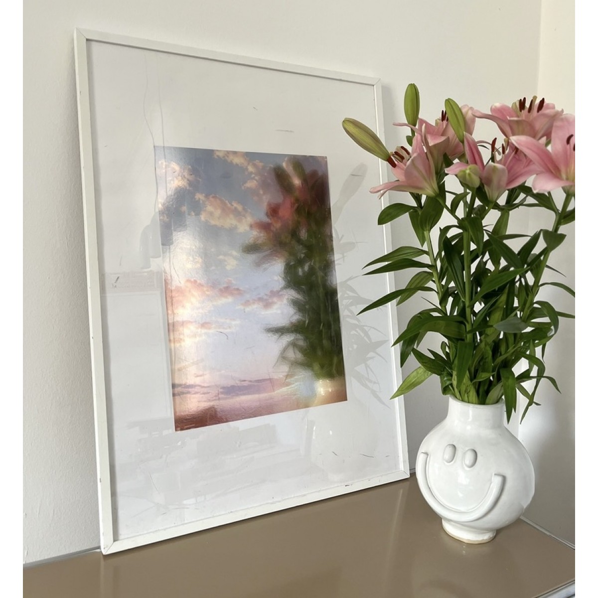 POSTER SUNRISE CHROM – Druck auf Spiegelkarton 