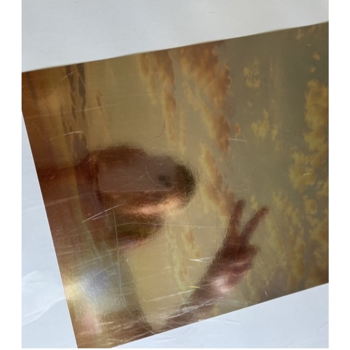 POSTER SUNRISE CHROM – Druck auf Spiegelkarton 