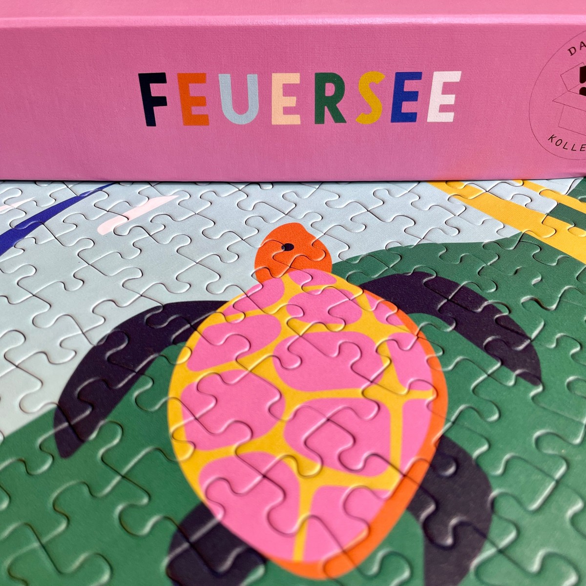 Das Puzzle Kollektiv - Puzzle "Feuersee" 1000 Teile