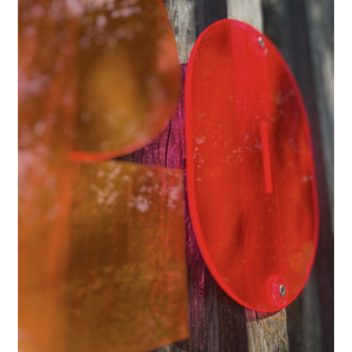 THE SUPER HOUSE NUMBER NEON ORANGE - Hausnummer von not white studio