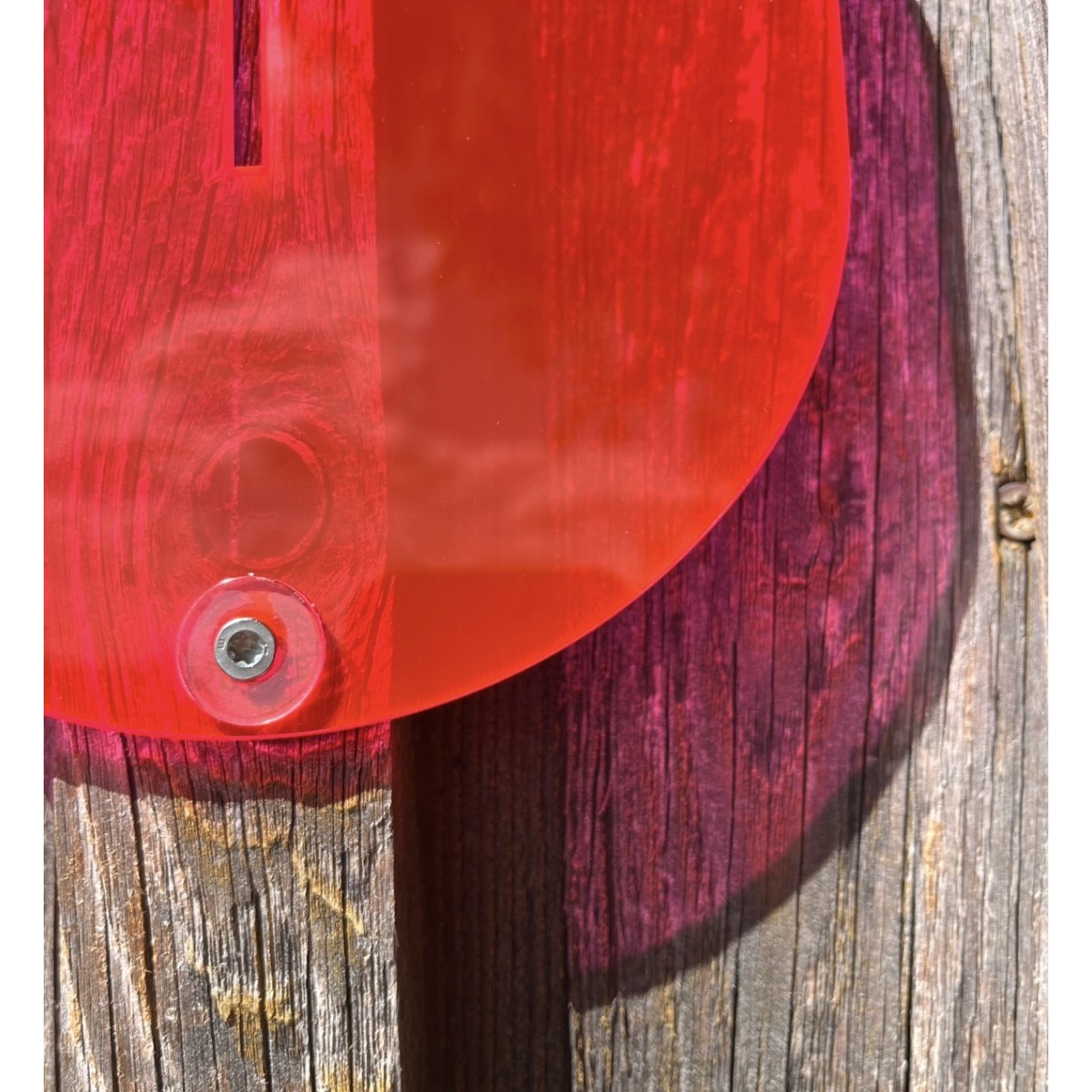 THE SUPER HOUSE NUMBER NEON RED - Hausnummer von not white studio