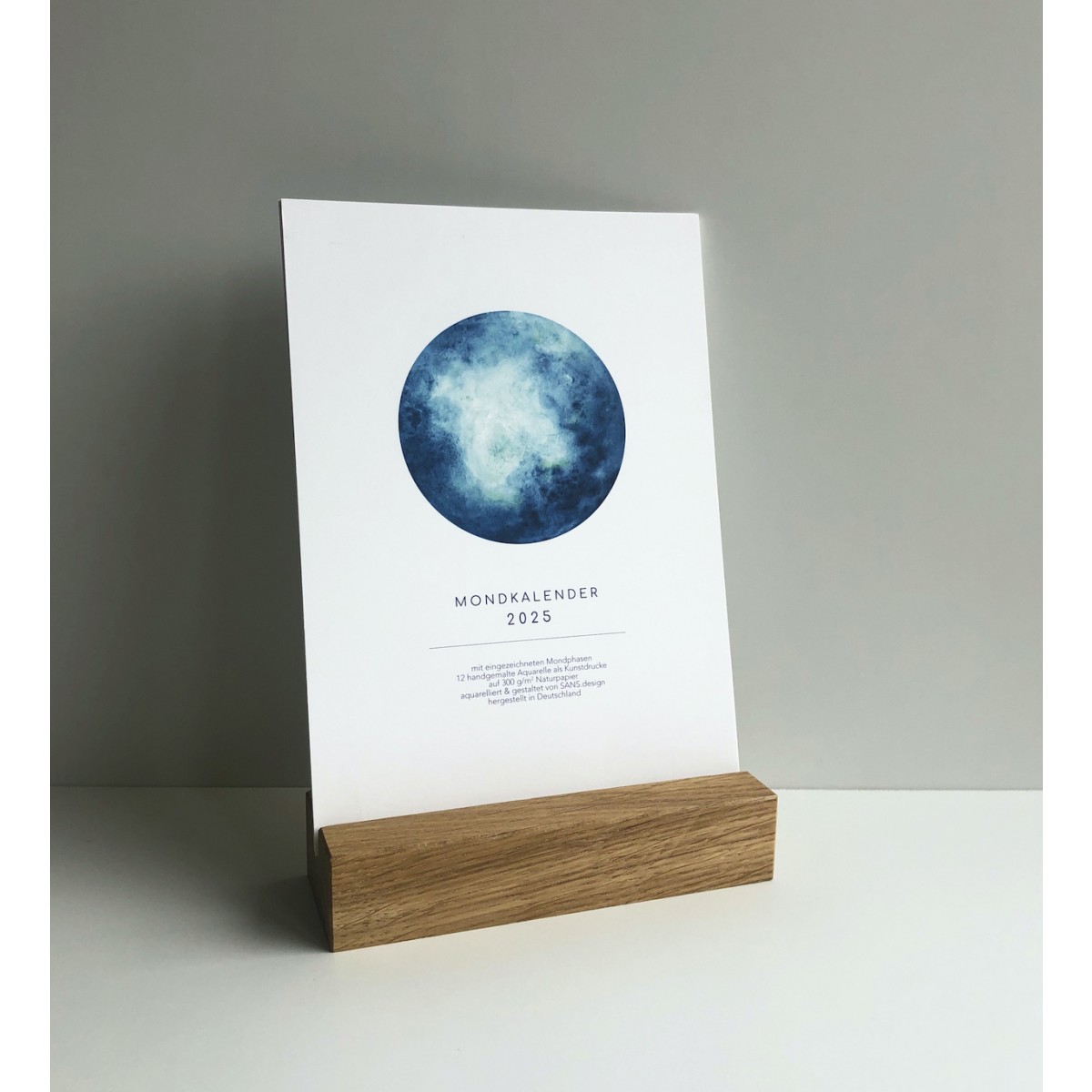 Mondkalender 2025, Tischkalender - SANS.