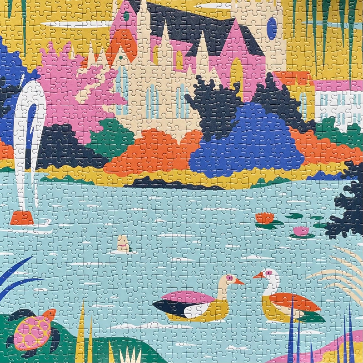 Das Puzzle Kollektiv - Puzzle "Feuersee" 1000 Teile