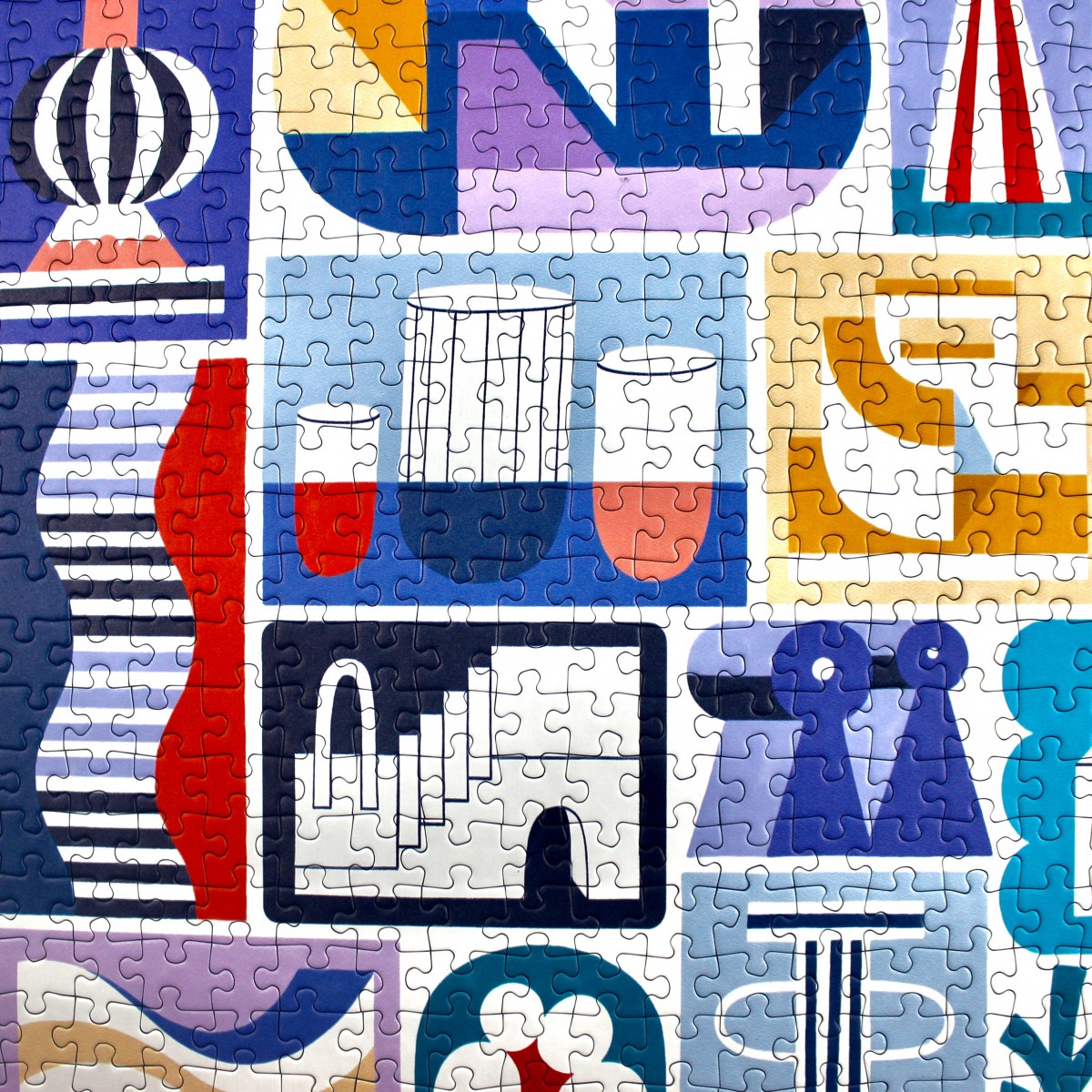 Das Puzzle Kollektiv - Puzzle "Sketches" 1000 Teile